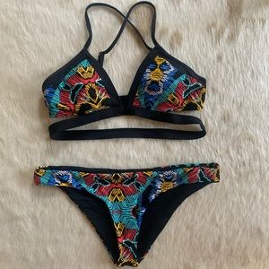 l*space multi-colored bikini set